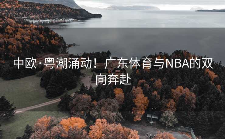 中欧·粤潮涌动！广东体育与NBA的双向奔赴